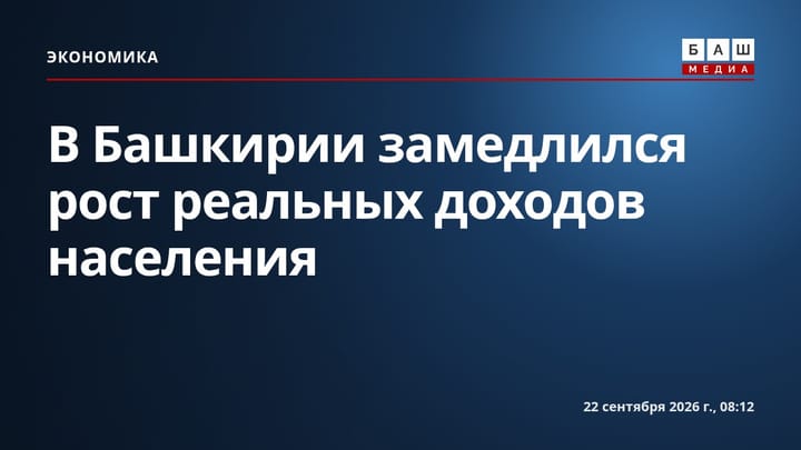 В Башкирии замедлился рост реальных доходов населения