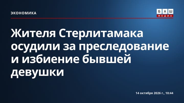 Жителя Стерлитамака осудили за преследование и избиение бывшей девушки